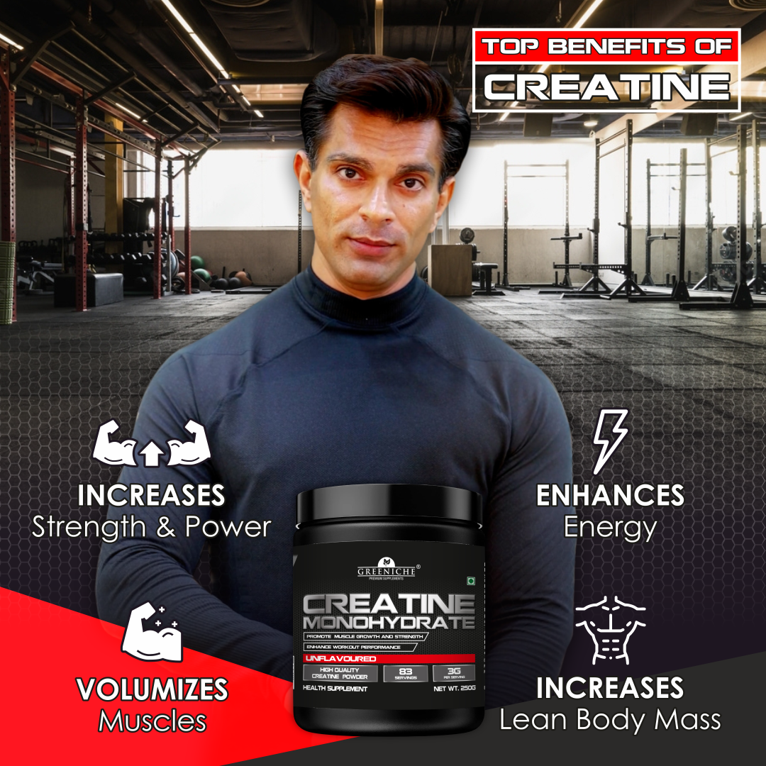 Greeniche Premium Micronized Creatine Monohydrate