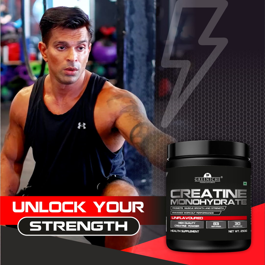 Greeniche Premium Micronized Creatine Monohydrate