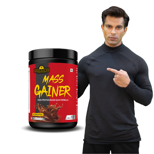 Greeniche Muscle Grow + Mass Gainer Combo – Ultimate Pack for Strength & Recovery