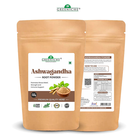 GREENICHE INDIA ASHWAGANDHA POWDER