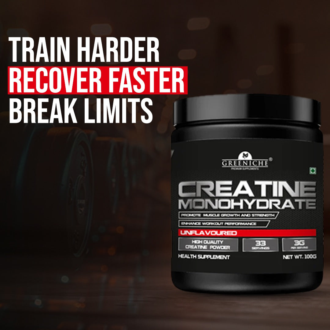 Greeniche Premium Micronized Creatine Monohydrate