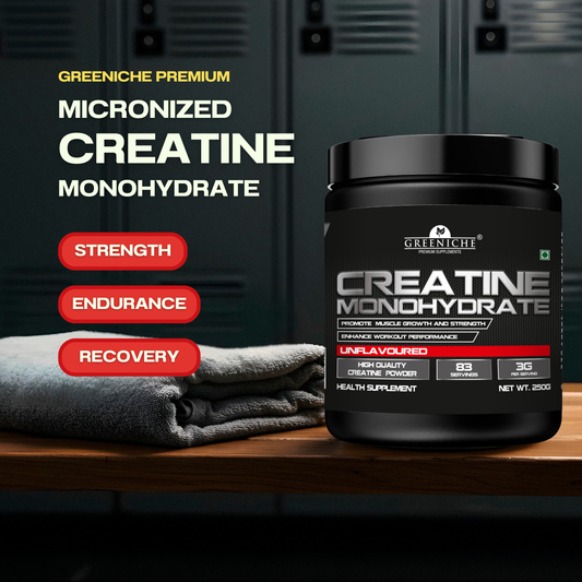 Greeniche Premium Micronized Creatine Monohydrate