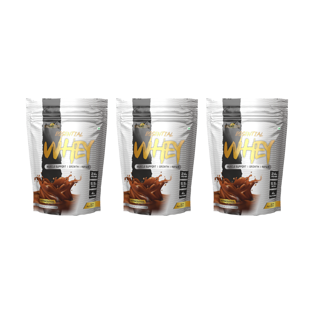 Greeniche Essential Whey Protein | 24g Protein with Digestive Enzymes