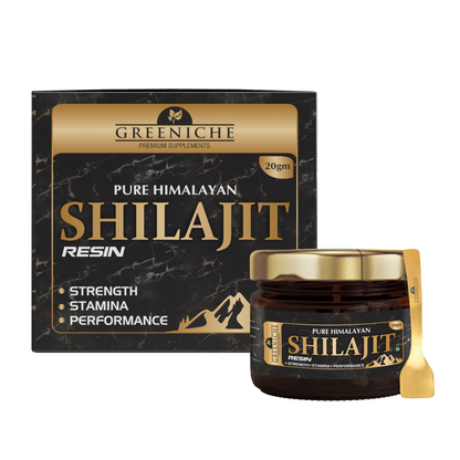 Pure Himalayan Shilajit Resin – Potent & Lab-Tested | Greeniche India