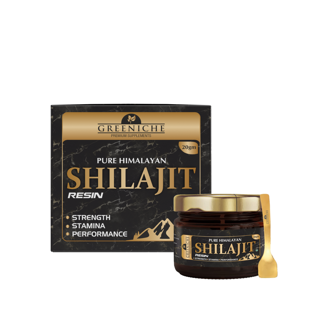 Greeniche Himalaya Shilajit Resin: Pure |20gm