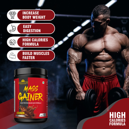 Greeniche Muscle Grow + Mass Gainer Combo – Ultimate Pack for Strength & Recovery