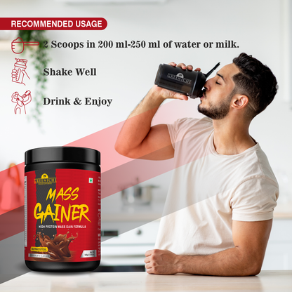 Greeniche Muscle Grow + Mass Gainer Combo – Ultimate Pack for Strength & Recovery