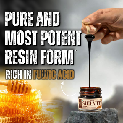Greeniche Himalayan Honey Shilajit Resin 15g