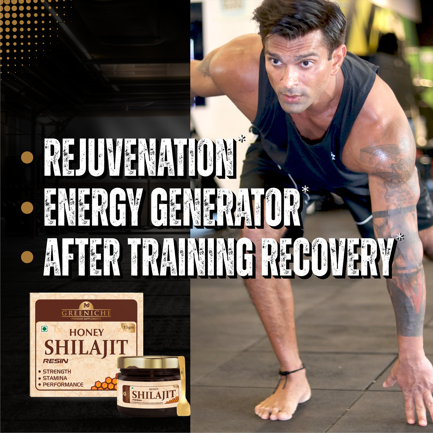 Greeniche Himalayan Honey Shilajit Resin 15g