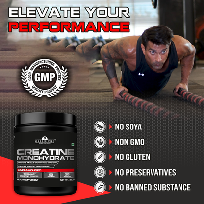 Greeniche Premium Micronized Creatine Monohydrate