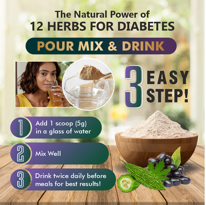 Greeniche DiabShakti Powder – Ayurvedic Support for Blood Sugar Management