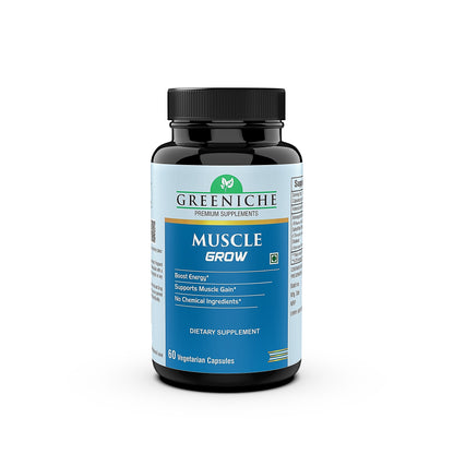 Greeniche Muscle Grow Natural Supplement For Muscle Gain & Body Strength