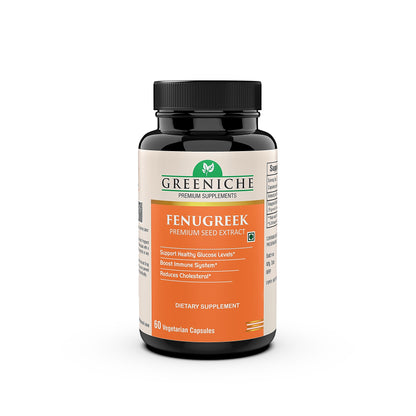 Greeniche Fenugreek for Healthy Blood Sugar Level - 60 Capsules