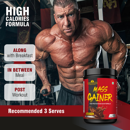Greeniche Muscle Grow + Mass Gainer Combo – Ultimate Pack for Strength & Recovery
