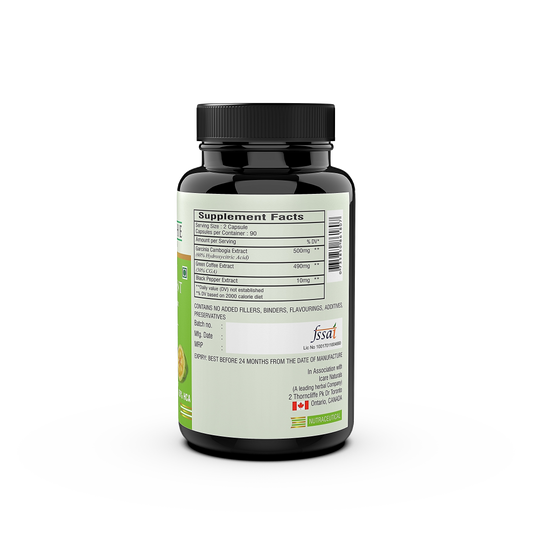 Greeniche Weight Management Garcinia Cambogia, Green Coffee & Green Tea for Weight Loss – 90 Capsules