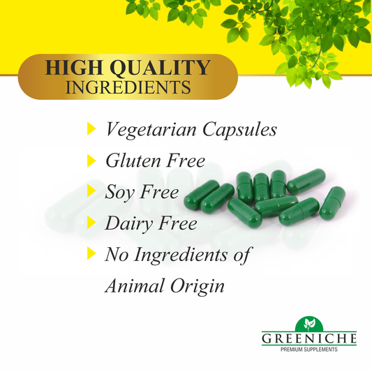 Greeniche Stress-Free Vegetarian Capsules