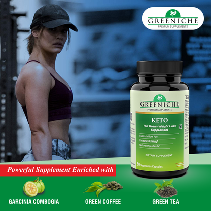 Greeniche Keto Natural Weight Loss Supplement For Men & Women