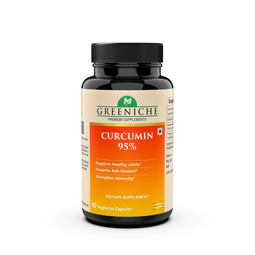 Greeniche Curcumin 95% Curcuminoids | Immune & Joint Support