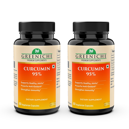 Greeniche Curcumin 95% Curcuminoids | Immune & Joint Support