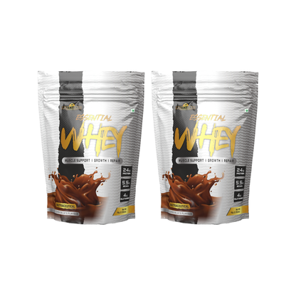 Greeniche Essential Whey Protein | 24g Protein with Digestive Enzymes